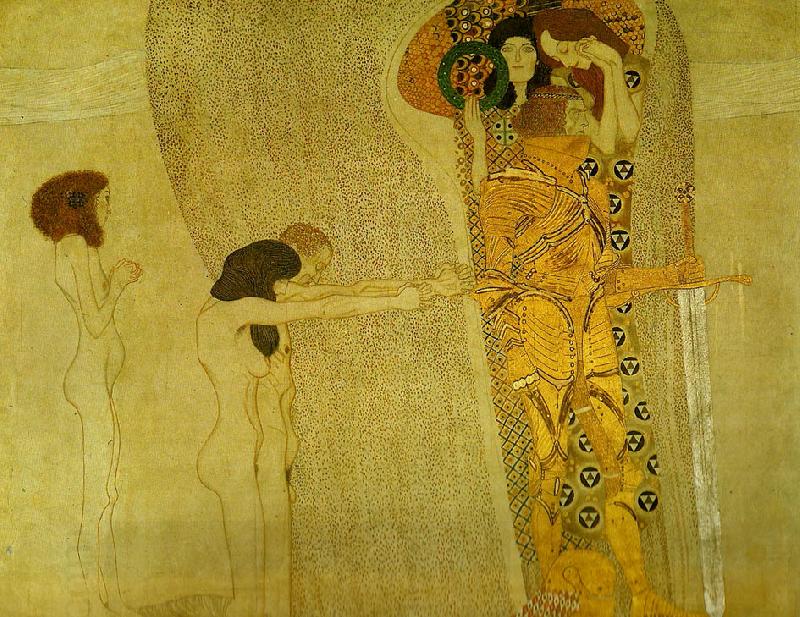 Gustav Klimt beethovenfrisen China oil painting art